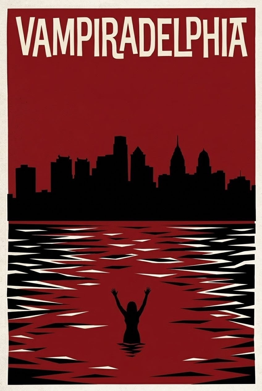 Vampiradelphia: The Iron Nail city artwork